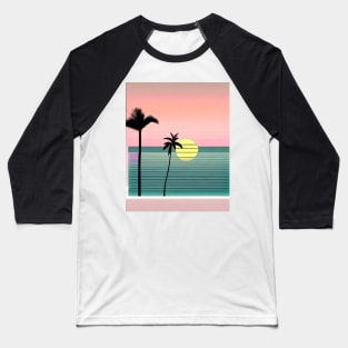 Venetian Palms 4 Baseball T-Shirt